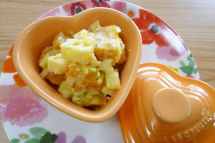 離乳食後期 かぼちゃマカロニグラタン レシピ 作り方 By Gukitchen クックパッド 簡単おいしいみんなのレシピが360万品