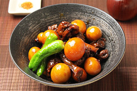 簡単♪絶品★鳥もつ煮(鶏モツ煮込み)