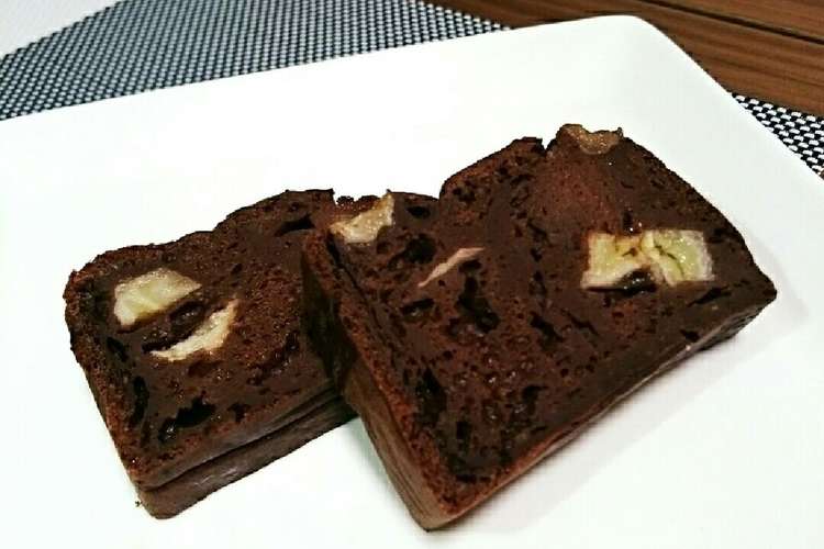 調整ココア消費 ヘルシー豆腐バナナケーキ レシピ 作り方 By Wachicoo クックパッド
