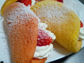 簡単に出来た!フライパンでオムレット