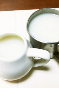 倹約家のとぎ汁ライスミルク