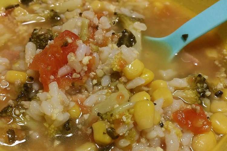 1歳7ヶ月息子 野菜たっぷりスープごはん レシピ 作り方 By Ellymiller クックパッド 簡単おいしいみんなのレシピが352万品