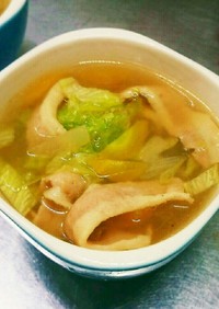 簡単栄養満点島人参豚トロ絶品スープ