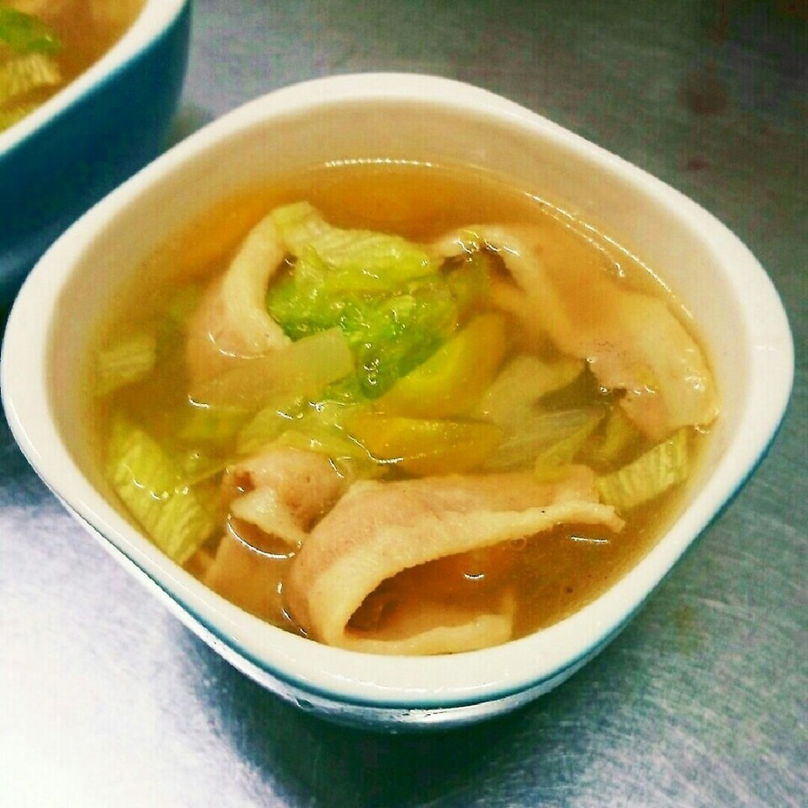 簡単栄養満点島人参豚トロ絶品スープの画像