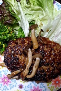 照り焼き豆腐ハンバーグ(・∀・)