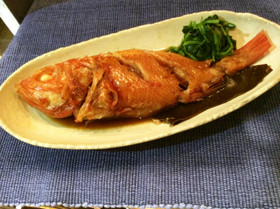 きんきの煮付け〜煮汁の黄金比です♡