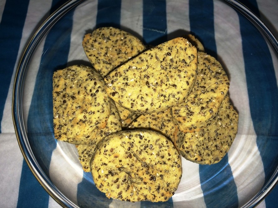 チアシード＆おからのダイエットクッキーの画像