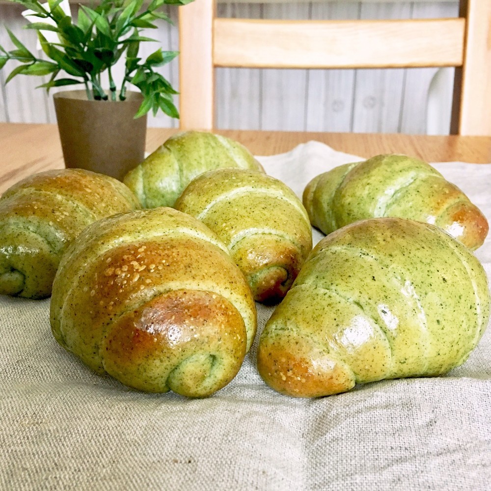 よもぎロールパン レシピ 作り方 By Pumママ クックパッド 簡単おいしいみんなのレシピが374万品