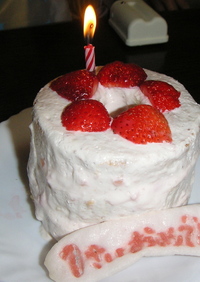 1歳のお誕生日ケーキ♪
