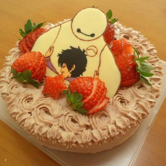 キャラケーキ ベイマックス レシピ 作り方 By ｍａｎａ５３０ クックパッド 簡単おいしいみんなのレシピが358万品