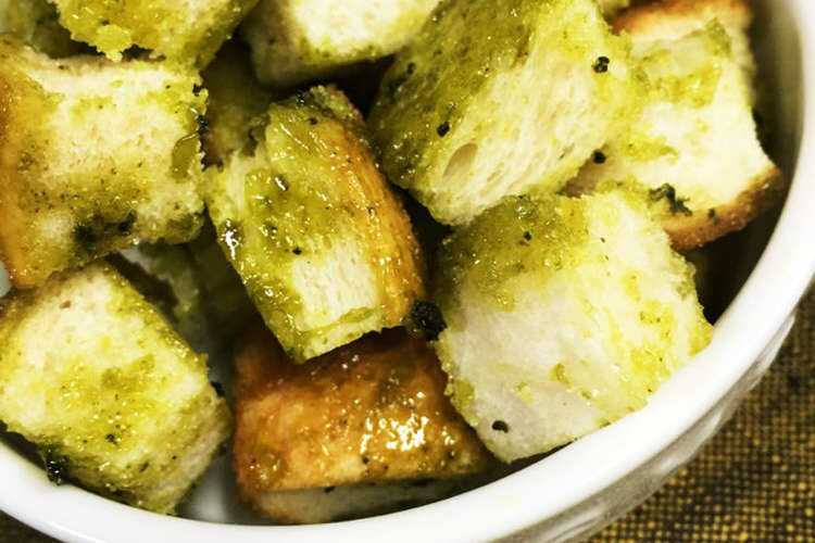 食パン 抹茶好きの私の ほろ苦抹茶ラスク レシピ 作り方 By テンテン クックパッド 簡単おいしいみんなのレシピが363万品