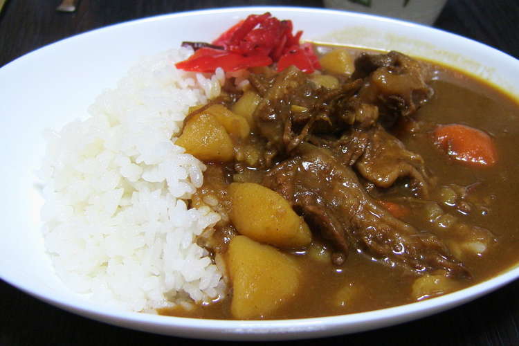 牛 すじ 圧力 鍋 カレー