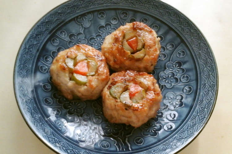 人参 アスパラの花咲くヘルシー豆腐つくね レシピ 作り方 By クック9k6tj8 クックパッド