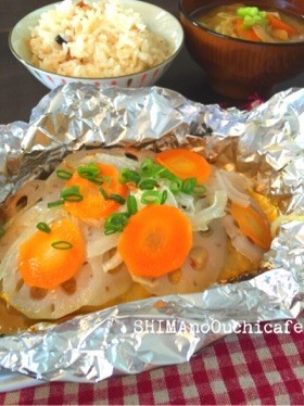 味付け無しで♪サワラの西京漬でホイル焼きの画像