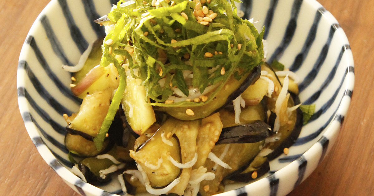 なすとしらすの和え物 by 小ひつじ 【クックパッド】 簡単おいしいみんなのレシピが334万品