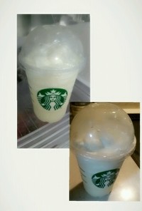 再現！バニラフラペチーノ♪