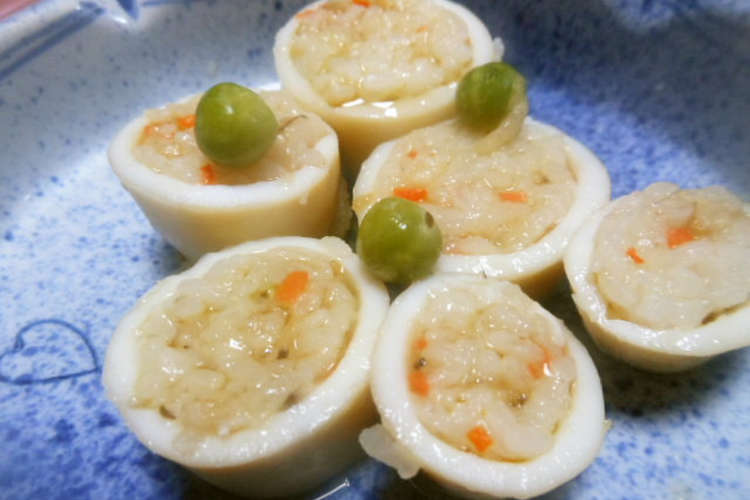 イカ飯 赤いか 簡単私流 レシピ 作り方 By 食彩七 クックパッド 簡単おいしいみんなのレシピが353万品