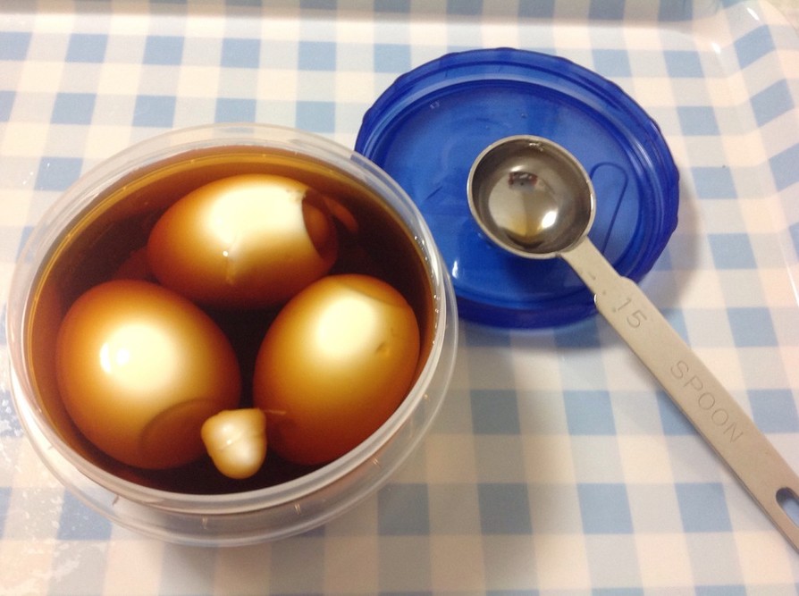 【糖質制限】常備菜・お手軽煮卵の画像