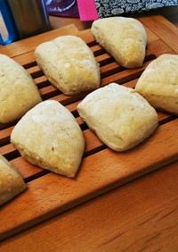 酒粕酵母の40％米粉パン