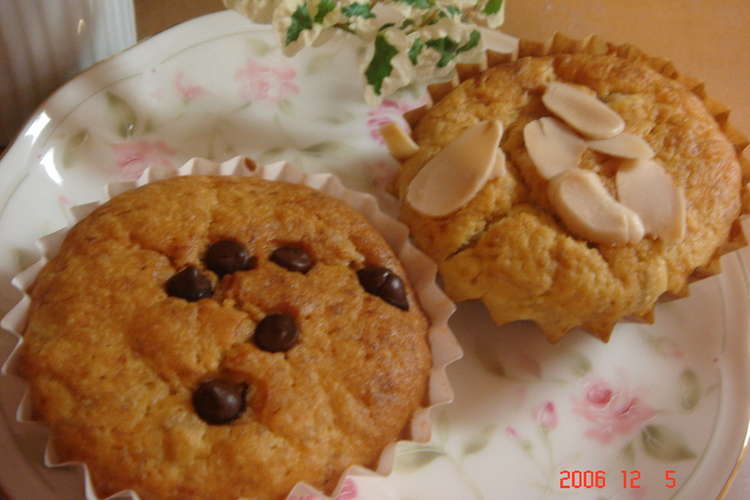ホットケーキmixで バナナカップケーキ レシピ 作り方 By 金運招き猫 クックパッド 簡単おいしいみんなのレシピが360万品