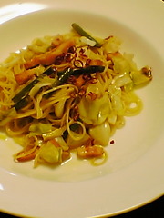 アンチョビのパスタ 【胃腸の浄化】の写真