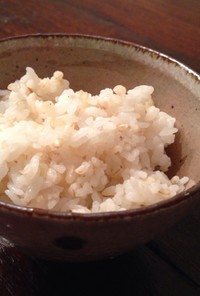 白米＆玄米 と Milchreis