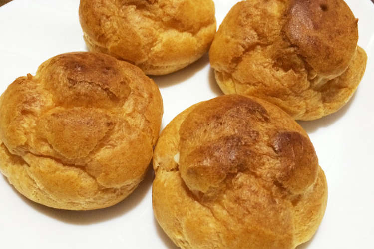シュークリーム 初心者でも簡単 レシピ 作り方 By はなとさわ クックパッド