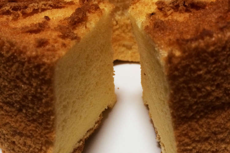 ホットケーキミックスでシフォンケーキ レシピ 作り方 By キャンディ ボーイ クックパッド 簡単おいしいみんなのレシピが350万品
