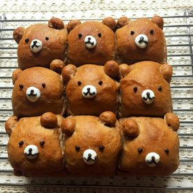 くまちゃん*ちぎりパン