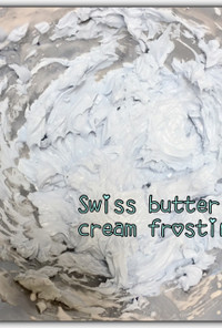 ♡スイスバタークリームフロスティング
