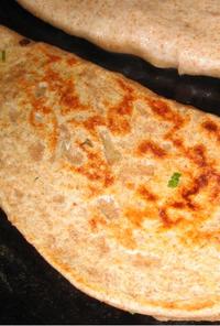 大根のパラタ：インドのお惣菜パン