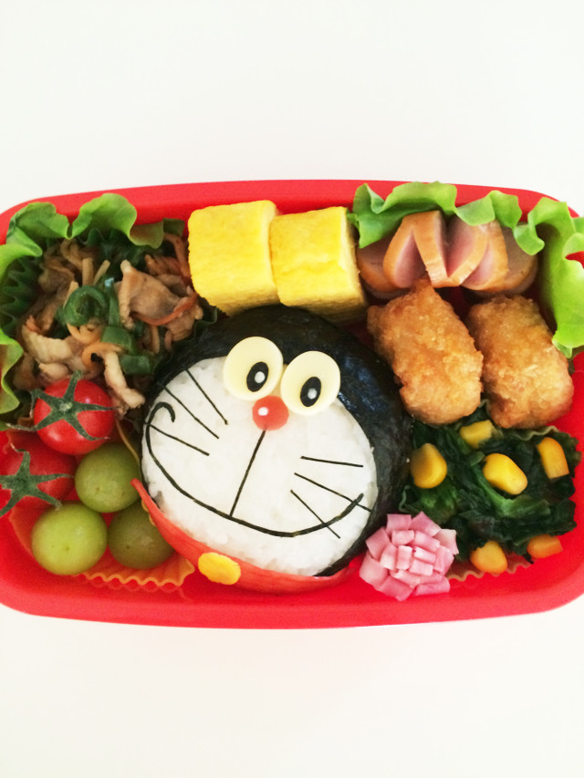 ドラえもん＊キャラ弁＊海苔ver♪ by maco＊rmj 【クックパッド】 簡単おいしいみんなのレシピが392万品