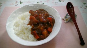 時短!艶やかで美味しいカレー〈市販ルー〉