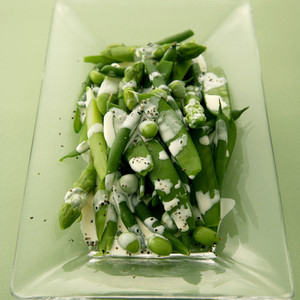 緑の豆サラダ