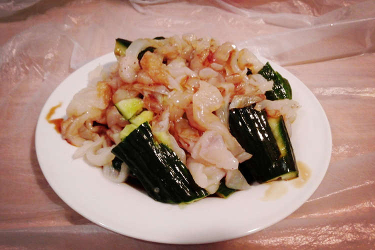 ビゼンクラゲと胡瓜の和え物 レシピ 作り方 By クック4fa64t クックパッド 簡単おいしいみんなのレシピが359万品