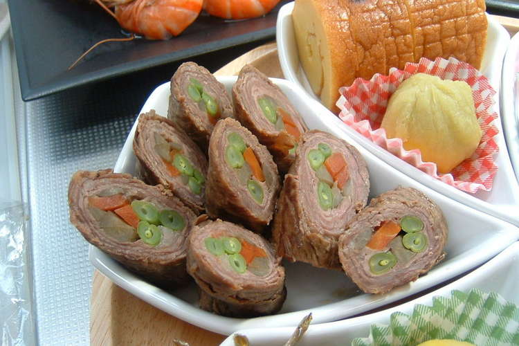 リカミントのおせち カラフル肉巻き レシピ 作り方 By リカミント クックパッド 簡単おいしいみんなのレシピが353万品