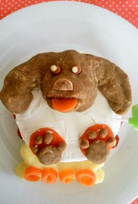 犬用♡キャラ誕生日ケーキ♪