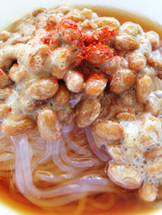 簡単!ダイエットに♪納豆麺の写真