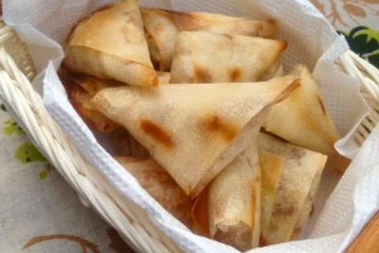 トースターで 揚げない 納豆の三角春巻き レシピ 作り方 By ひかるんるん クックパッド
