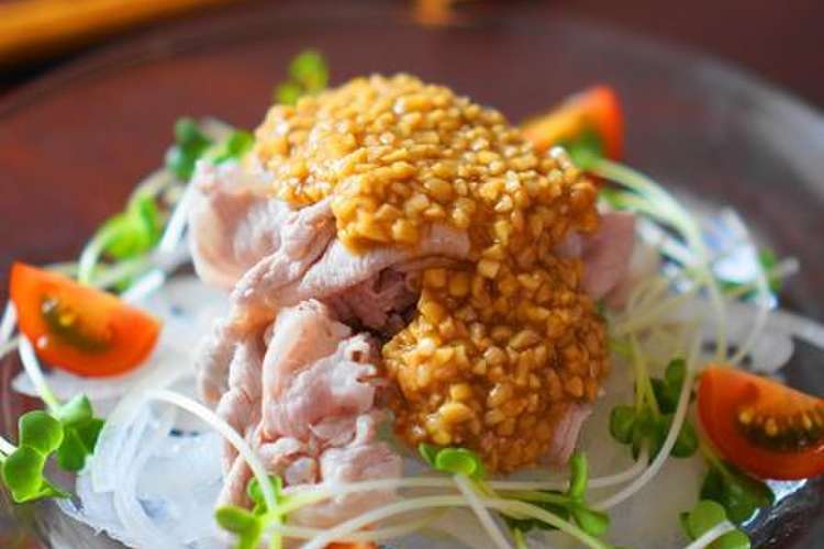 玉葱の冷しゃぶサラダ 納豆ドレッシング レシピ 作り方 By うさぎのシーマ クックパッド 簡単おいしいみんなのレシピが356万品
