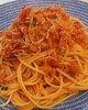 しらすたっぷり☆トマトスパゲッティ