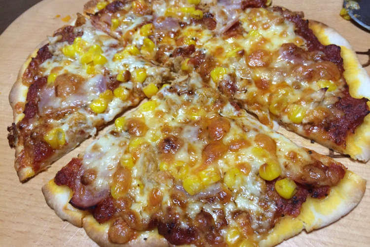 米粉のピザ生地 レシピ 作り方 By めるてぃんcafe クックパッド