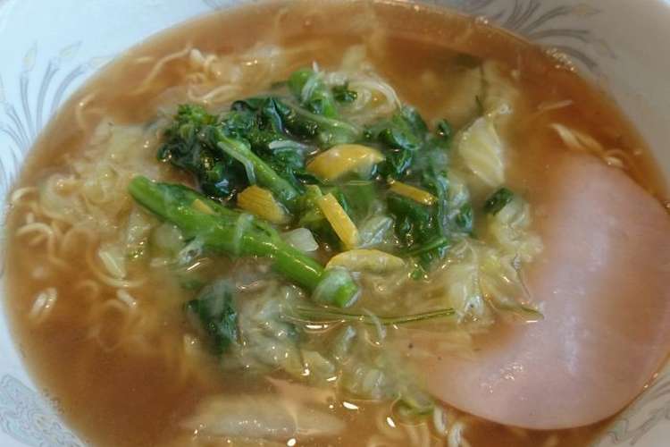 菜の花の柚子餡かけ和風醤油ラーメン レシピ 作り方 By サニファのやっさん クックパッド 簡単おいしいみんなのレシピが373万品