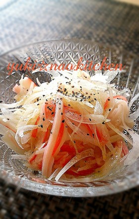 ☆カニカマdeオニオンマリネ☆