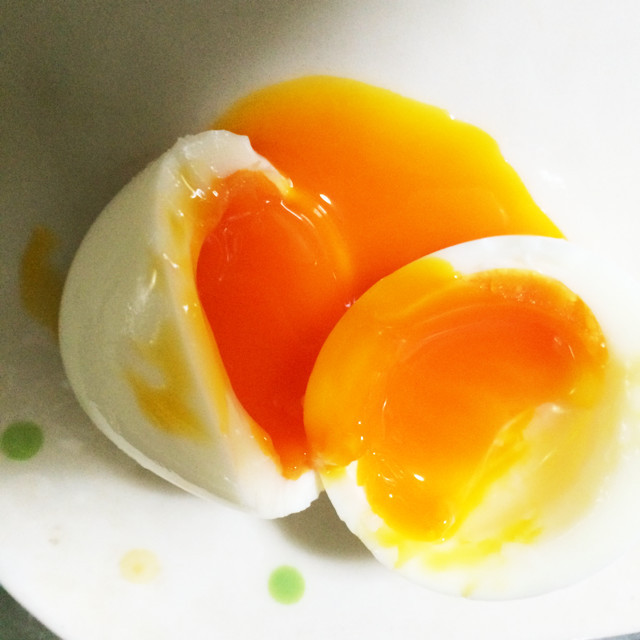 中トロトロゆで卵♡冷蔵庫から出したてOKの画像