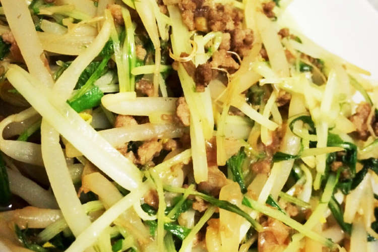 もやしと水菜のポン酢炒め レシピ 作り方 By 人生最後のダイエット クックパッド 簡単おいしいみんなのレシピが359万品