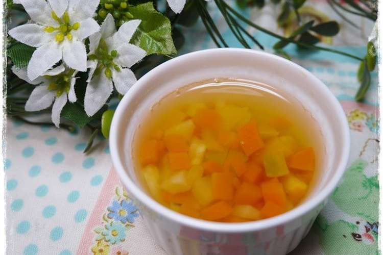 離乳食後期 にんじんいもかぼちゃ味噌汁 レシピ 作り方 By 和の離乳食 中田馨 クックパッド 簡単おいしいみんなのレシピが359万品