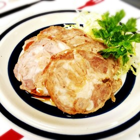 レンジで簡単*小間切れ肉でチャーシュー