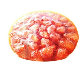レンジで簡単*小粒苺でさらさら苺ソース。