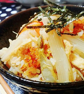 食べておきたい♪春のウドの炊き込みご飯☆